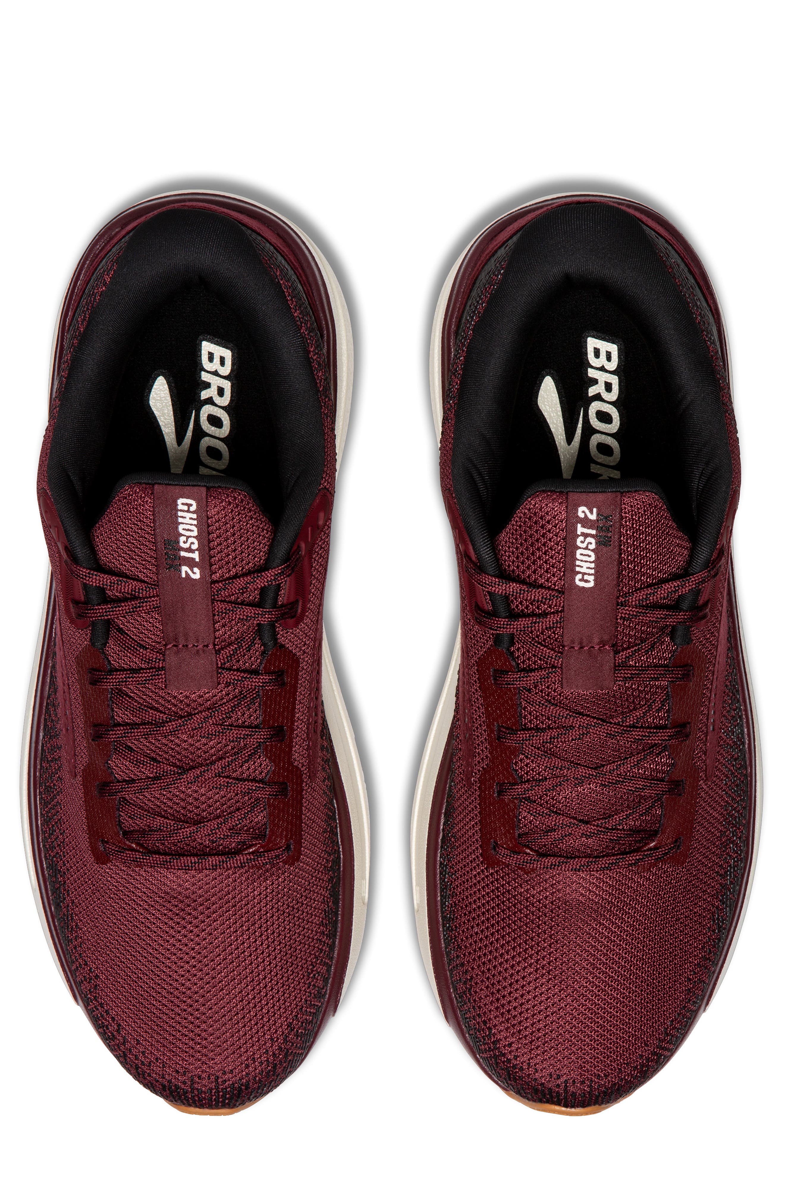 Brooks Ghost Max 2 Running Shoe, Alternate, color, Truffle/Black/Coconut