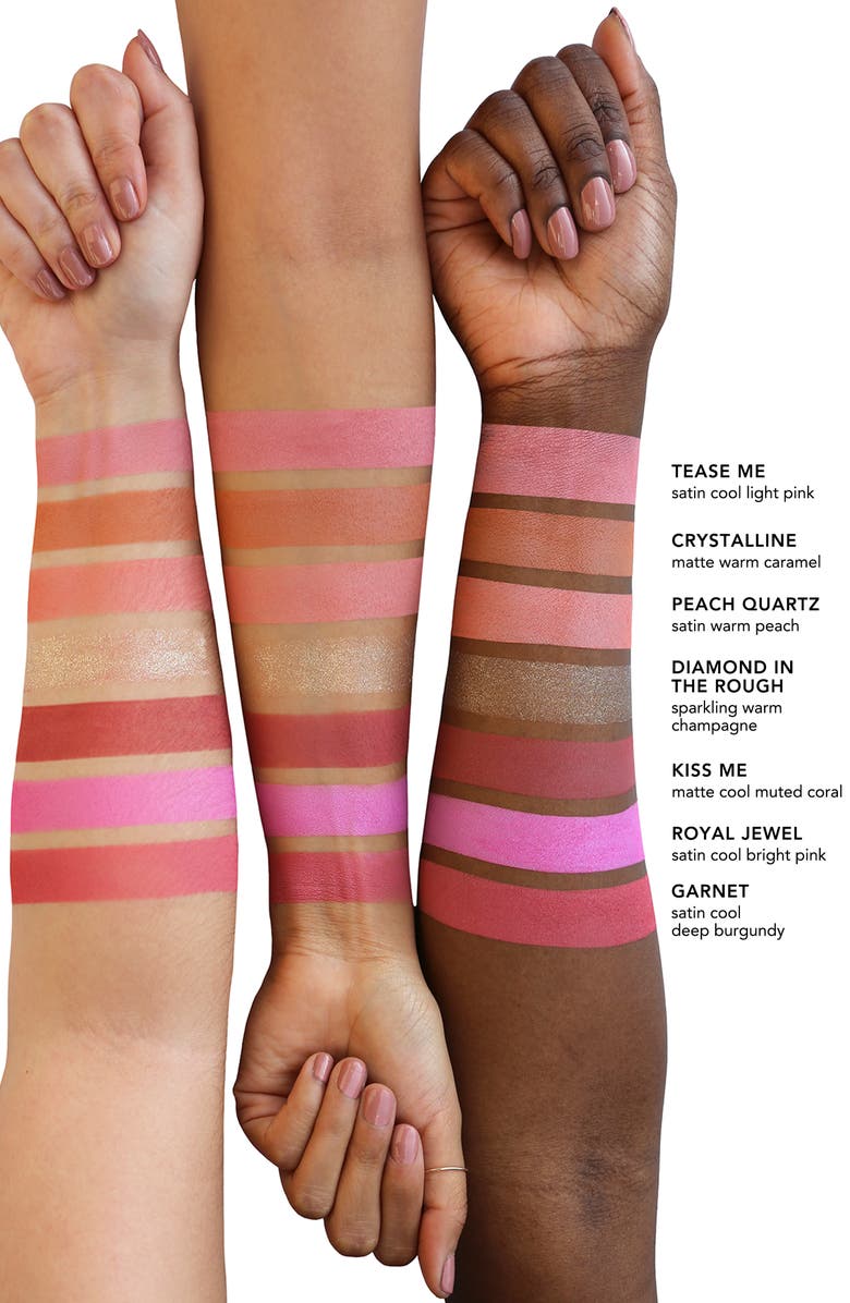 Jouer Rose Cut Gems Blush & Cheek Topper Palette, Alternate, color,