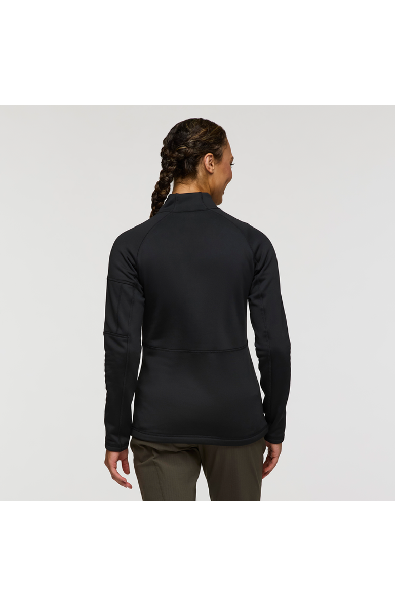 Cotopaxi Tempa Fleece Half-Zip Pullover - Women's, Alternate, color, Cotopaxi Black