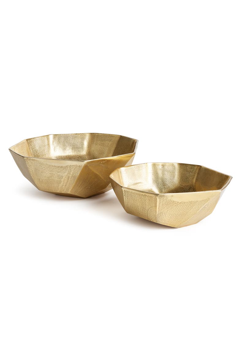 Rova Serving Bowls St/2, Main, color, Gold
