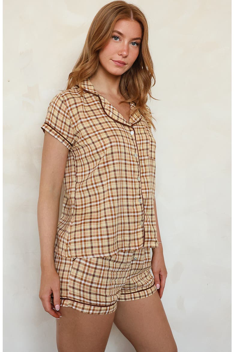Chamomile Top, Alternate, color, Vanilla Latte