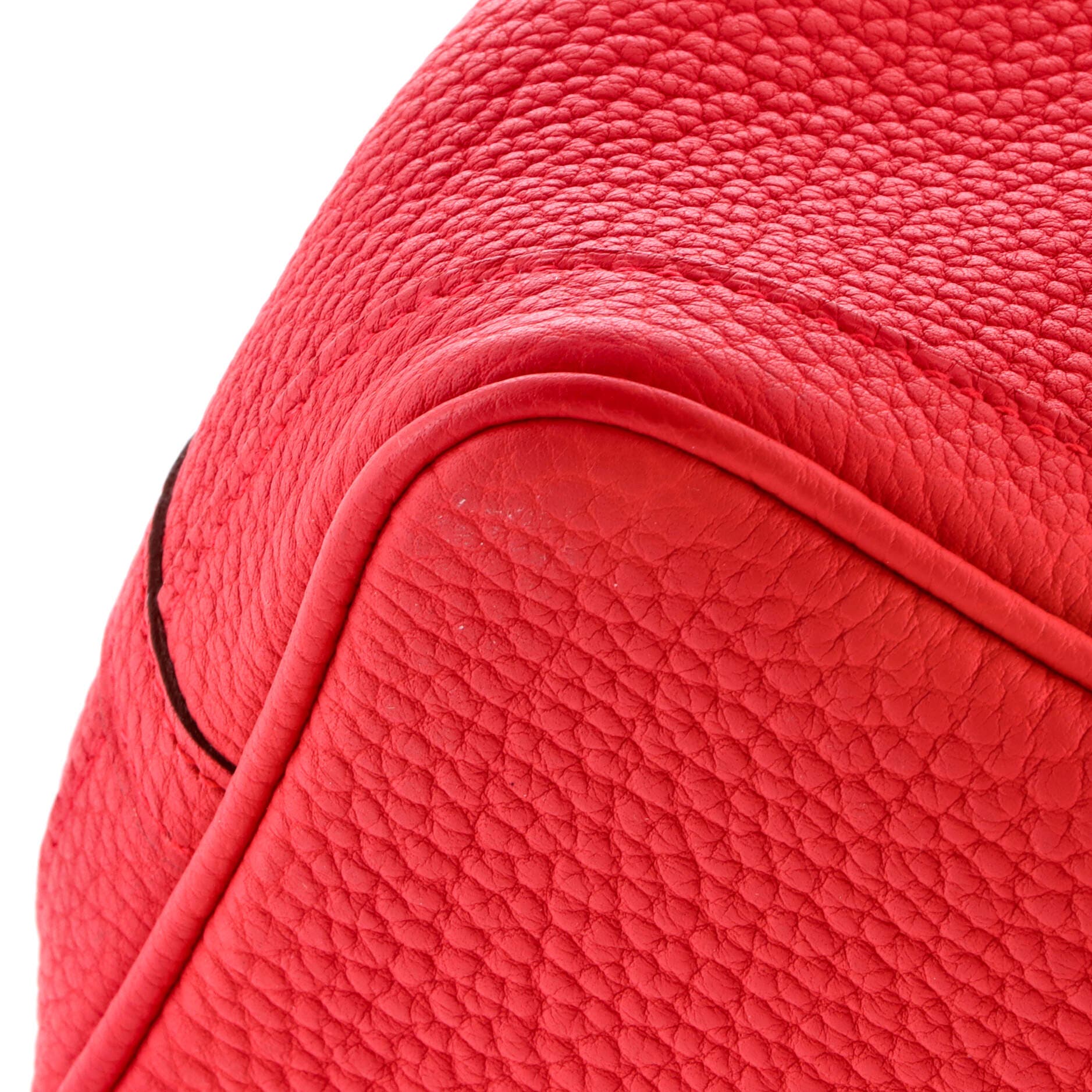 Pre-Owned Hermes Garden Party Tote Leather 30, Alternate, color, Bougainvillier