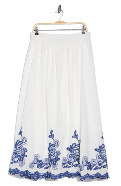 FORGOTTEN GRACE FORGOTTEN GRACE EMBROIDERED MAXI SKIRT