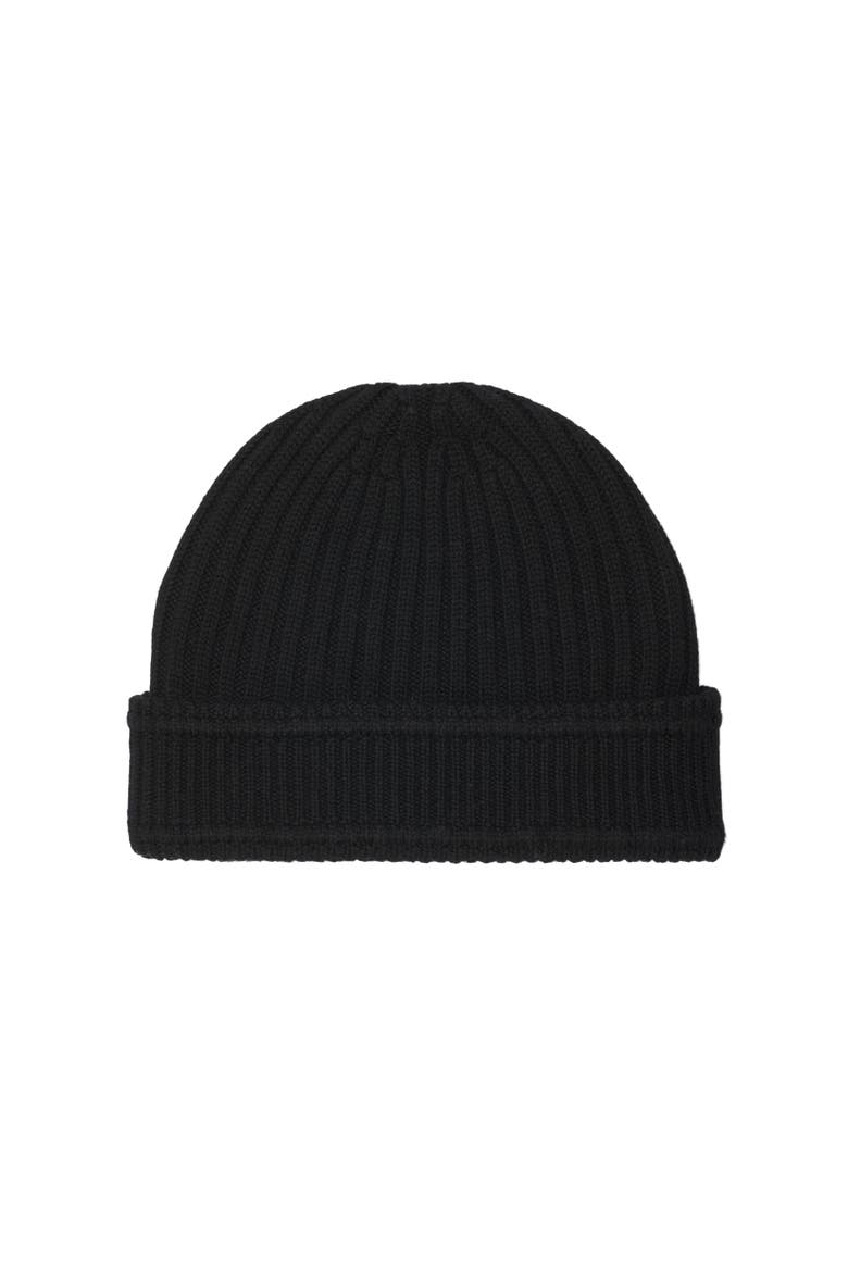 Logo Wool Beanie, Alternate, color, Black