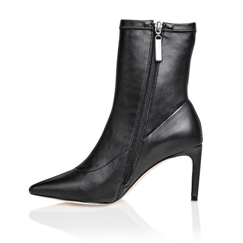 Joan Oloff Shoes Dakota Stretch Dress Bootie With Stiletto Heel In Multi