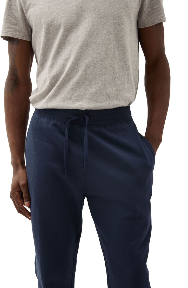 37381 The Recycled Fleece Tapered Sweatpant, Alternate, color, Blue Nights