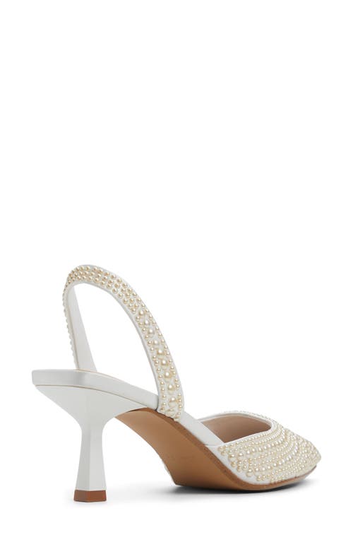 ALDO ALDO BRIZZA SLINGBACK POINTED TOE PUMP 