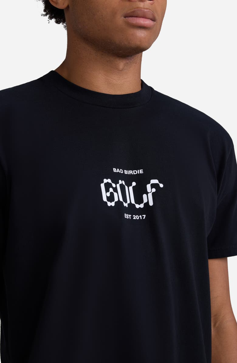 Bad Birdie Bubble Golf Graphic T-Shirt, Alternate, color, 