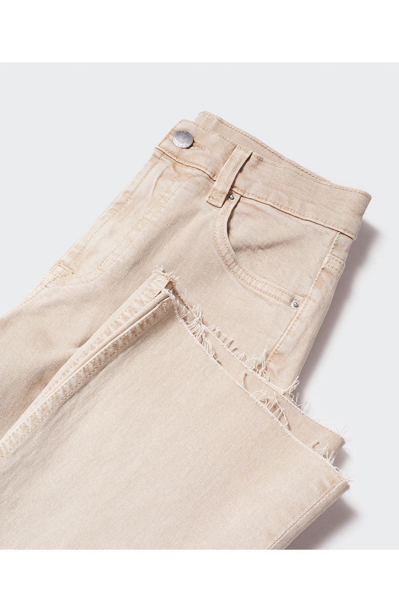 MANGO Crop Flare Jeans, Alternate, color, 