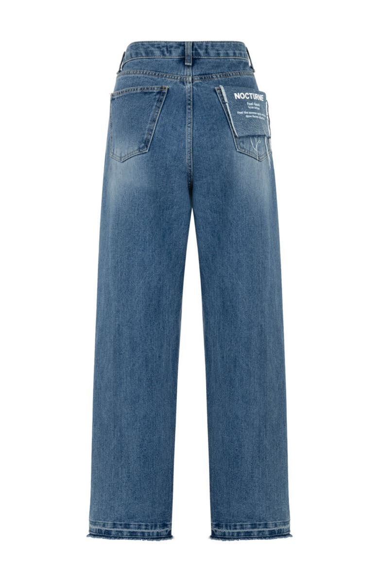 Nocturne Jeans with Asymmetric Closure, Alternate, color,