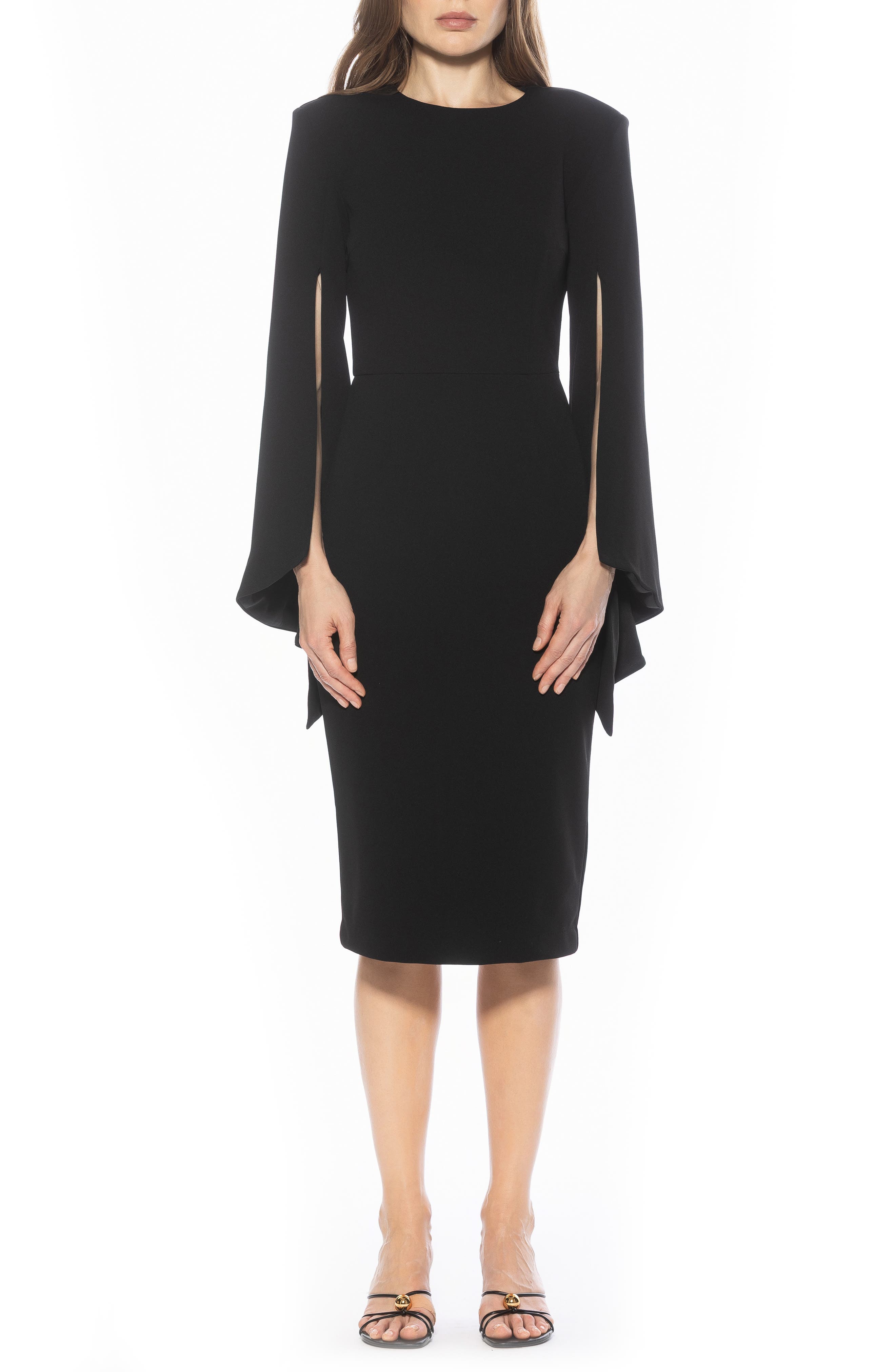 Alexia Admor Brooklyn Long Sleeve Sheath Dress
