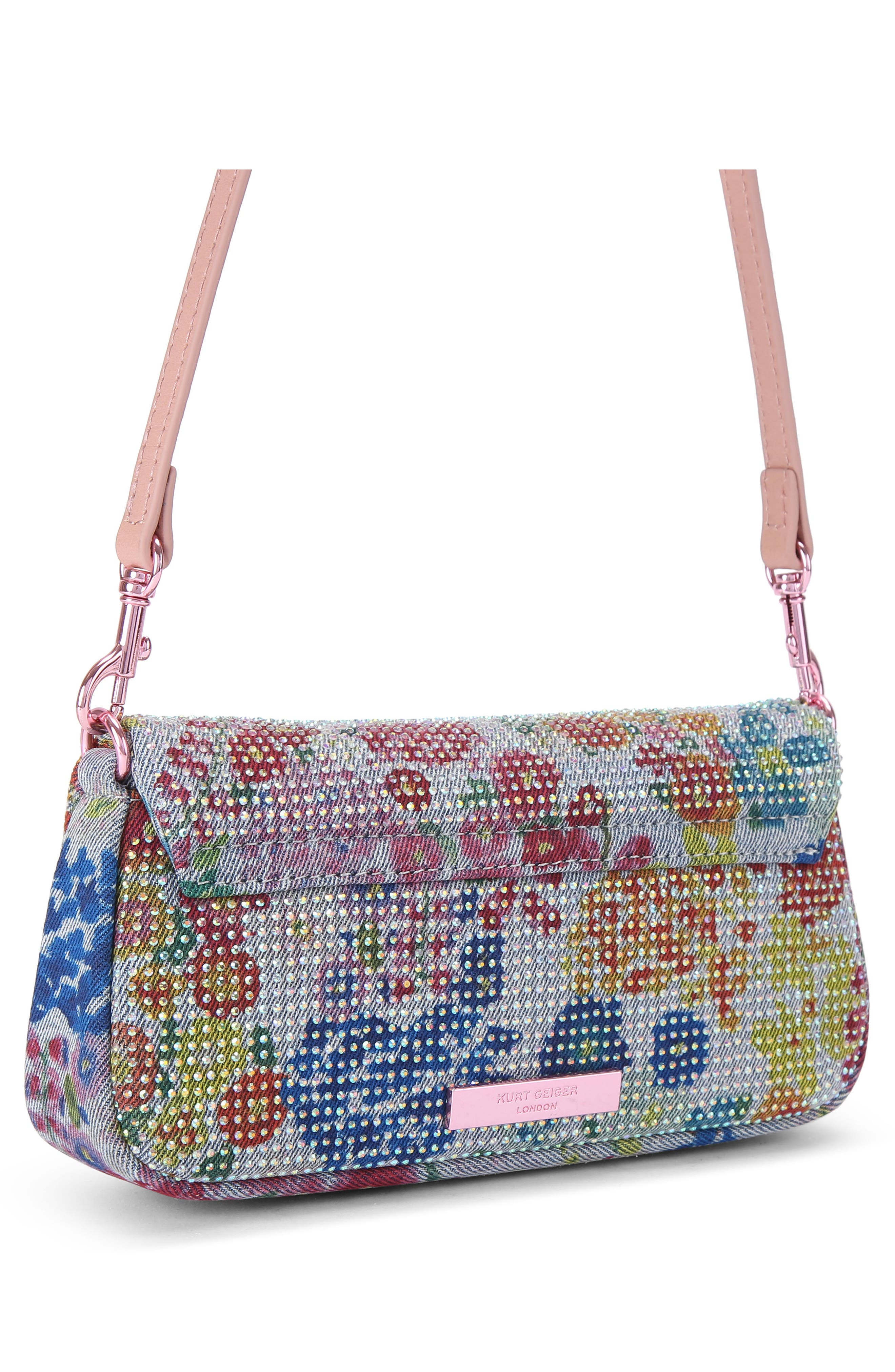 Kurt Geiger London Pickle Shoulder Bag, Alternate, color, Light/ Pastel Blue