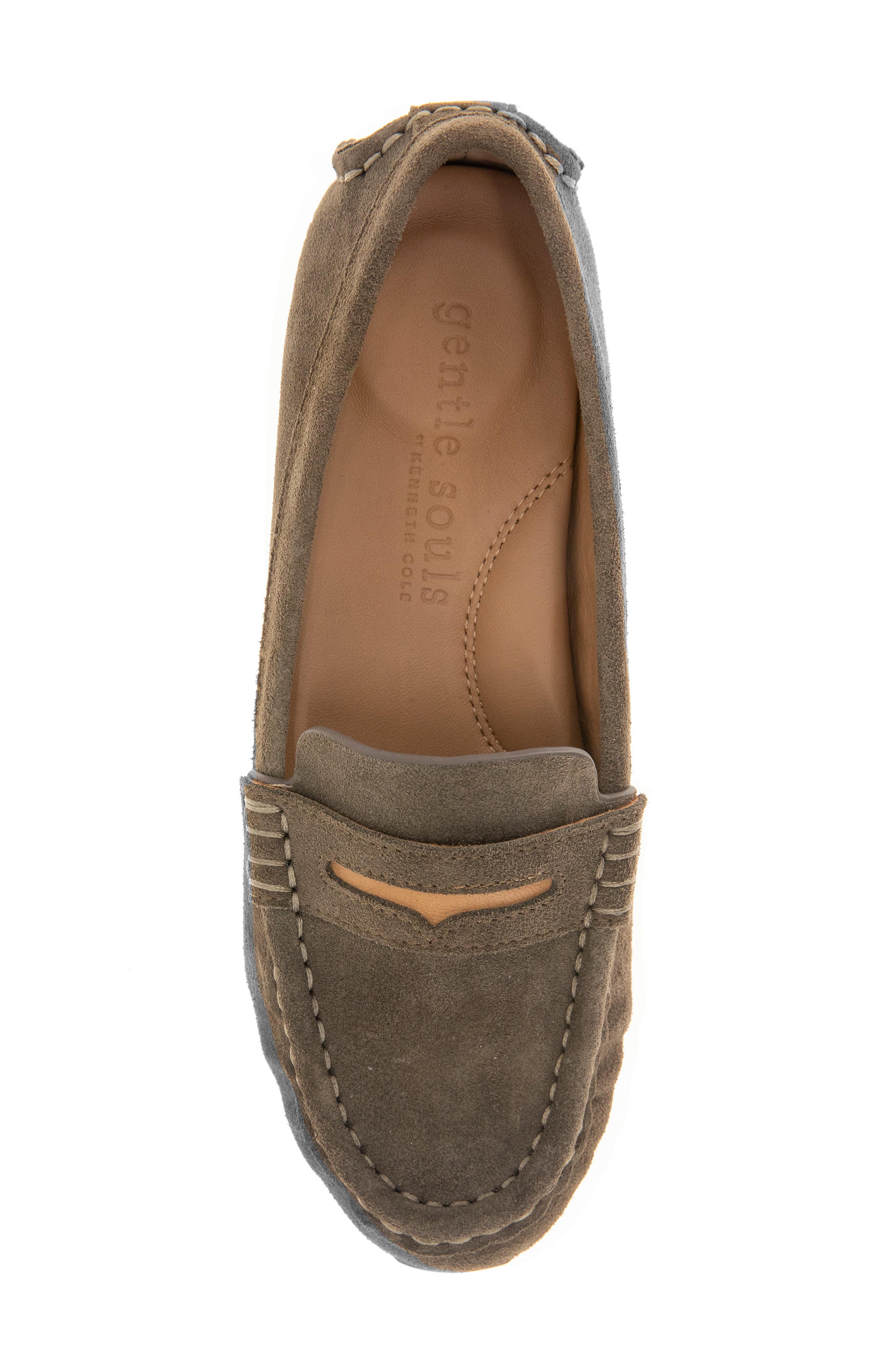 Gentle Souls Madison Loafer, Alternate, color, Shitake Suede