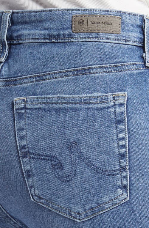Ag Mari Raw Hem Slim Straight Leg Jeans In 13 Years Reinvention