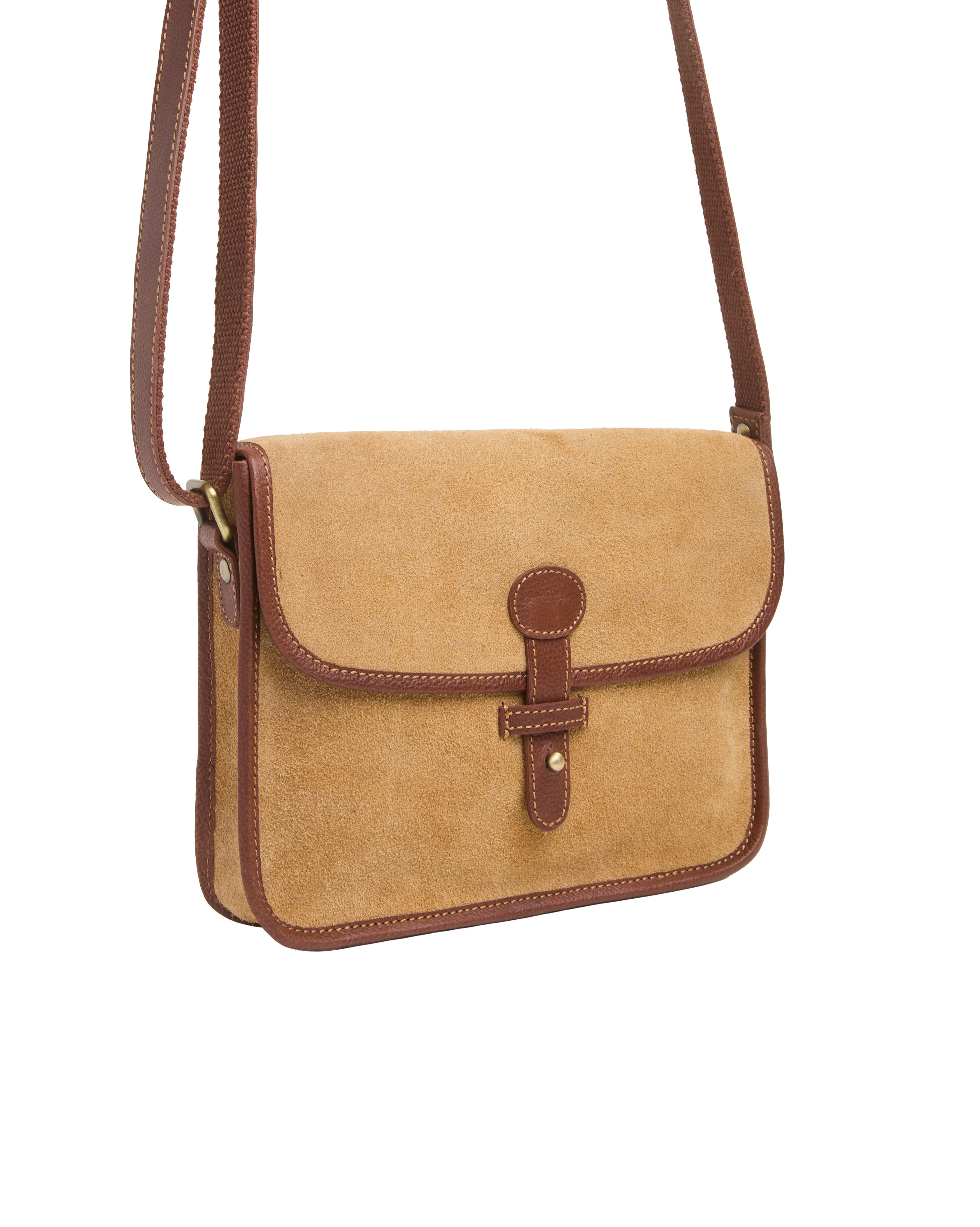 Celtic & Co. Stud Strap Cross Body Bag, Alternate, color, Sand