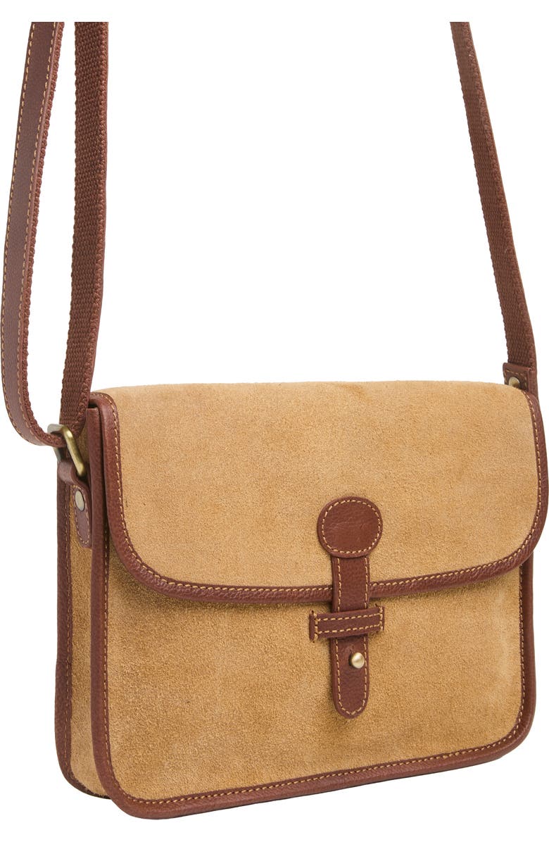 Celtic & Co. Stud Strap Cross Body Bag, Alternate, color, Sand