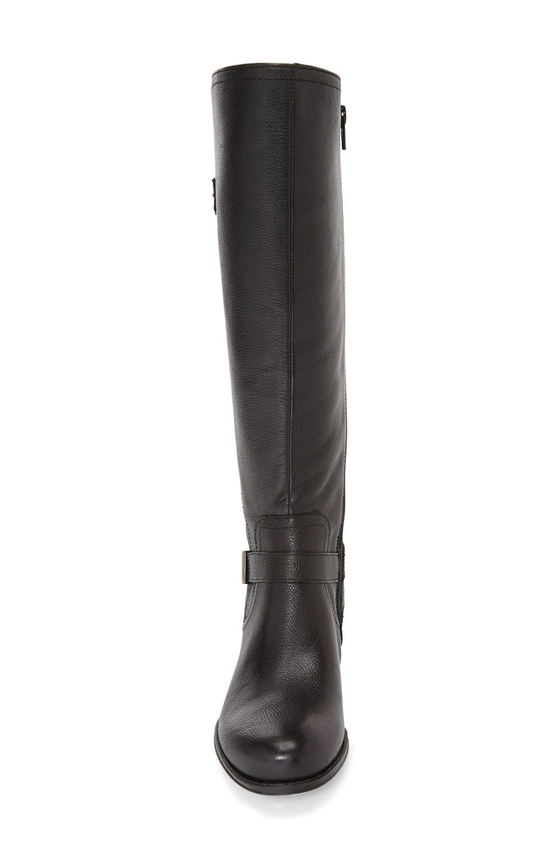 Naturalizer 'Joan' Riding Boot, Alternate, color, 