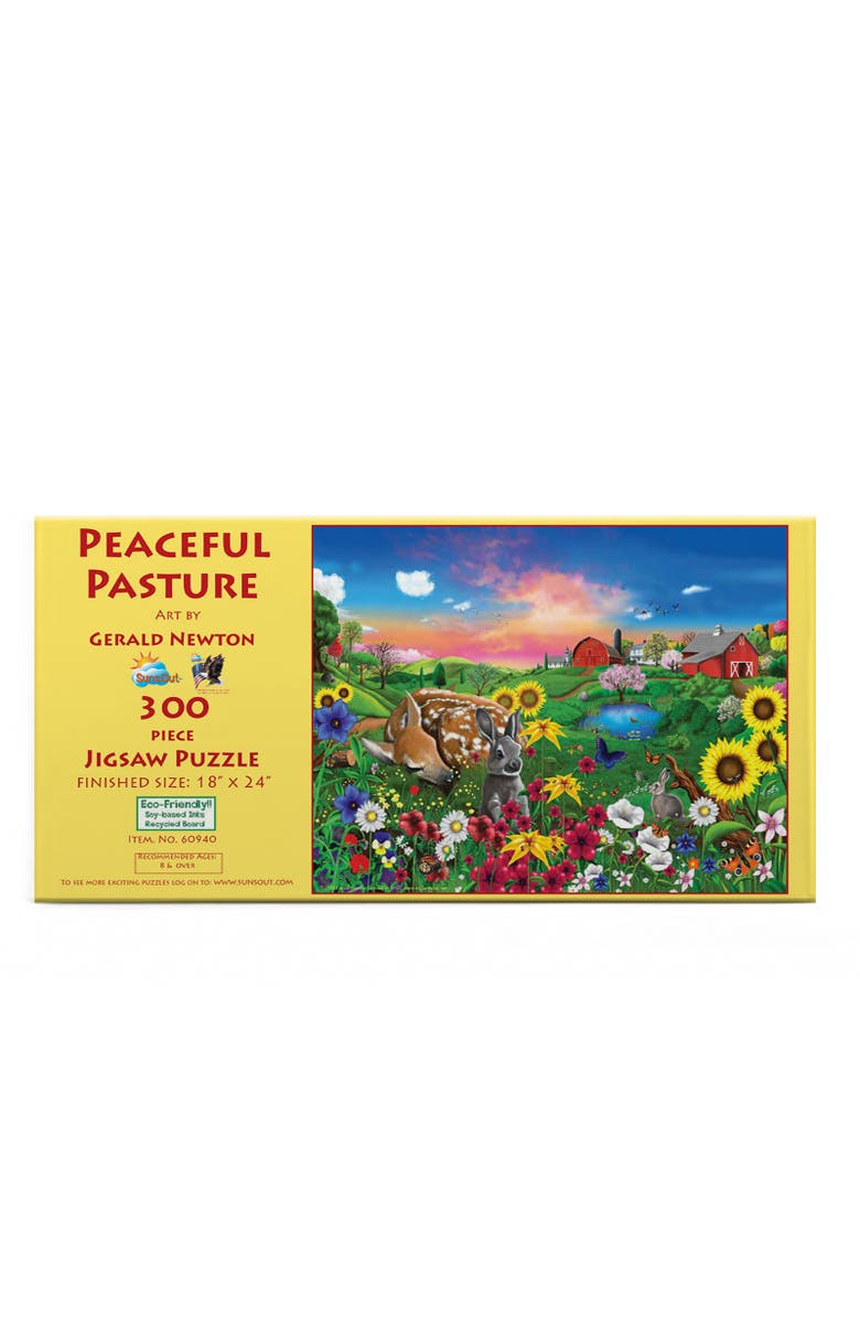 Sunsout Peaceful Pastures 300 piece Jigsaw Puzzle for Adults, Alternate, color, Multicolor