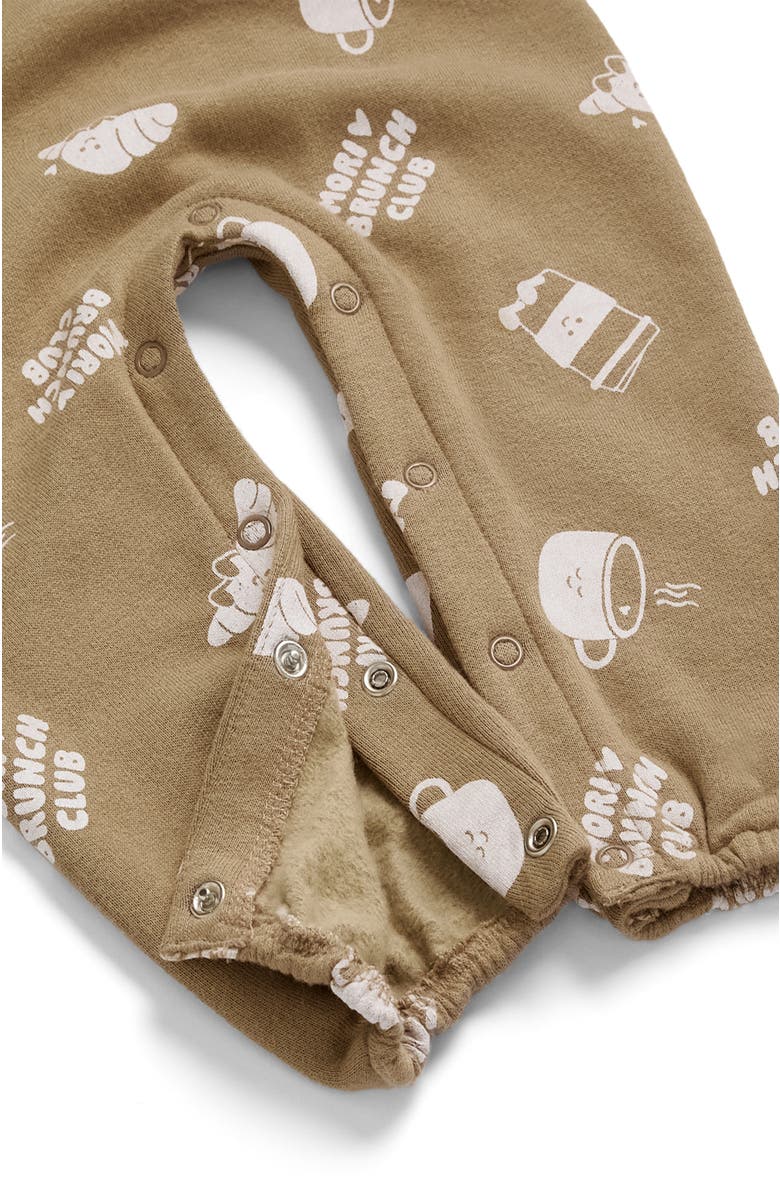 MORI Brunch Club Dungarees, Alternate, color, Sesame & Gardenia