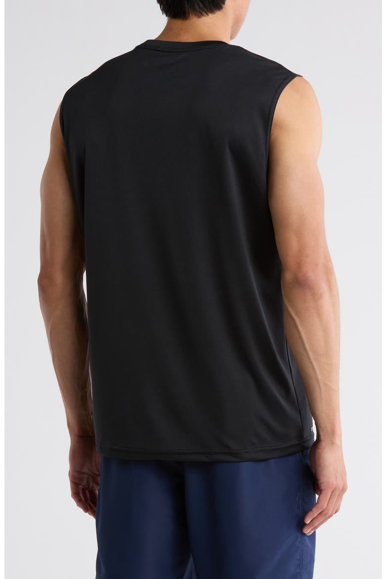 Hydroguard Muscle Tank, Alternate, color, BLACK