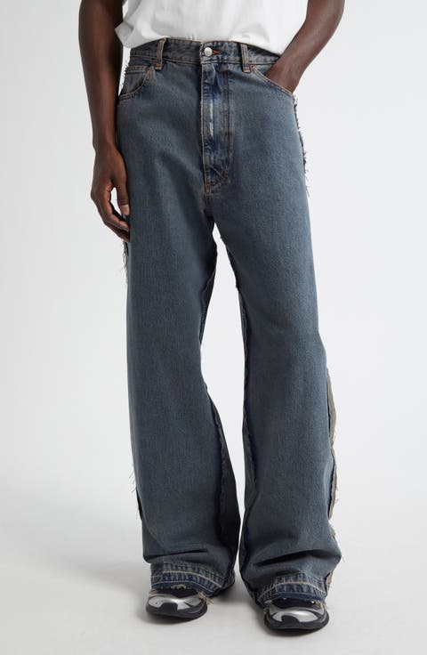 Maison Margiela デニム Maison Margiela - デニムジーンズ スラッシュディテール | River