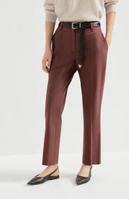 Brunello Cucinelli Cigarette trousers