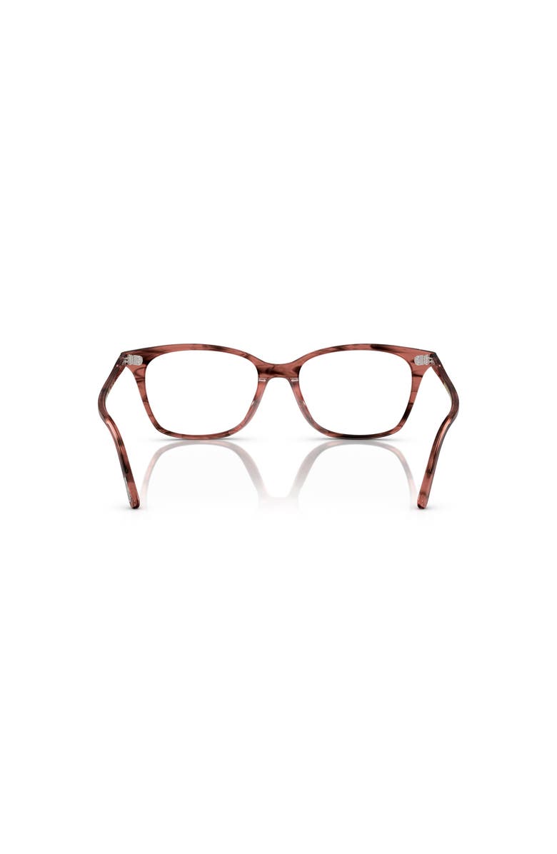 Oliver Peoples 52mm Rectangle optical glasses, Alternate, color, Red