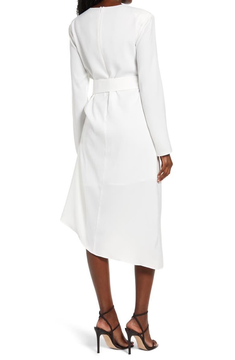 Endless Rose Long Sleeve Asymmetrical Dress, Alternate, color,