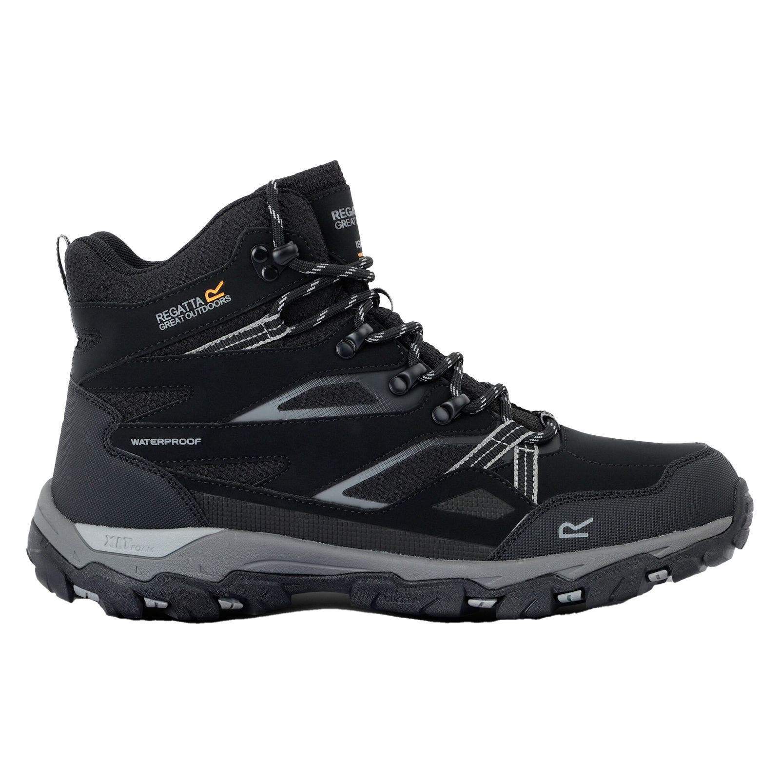 Holcombe Iii Walking Boots, Alternate, color, Black and Granite