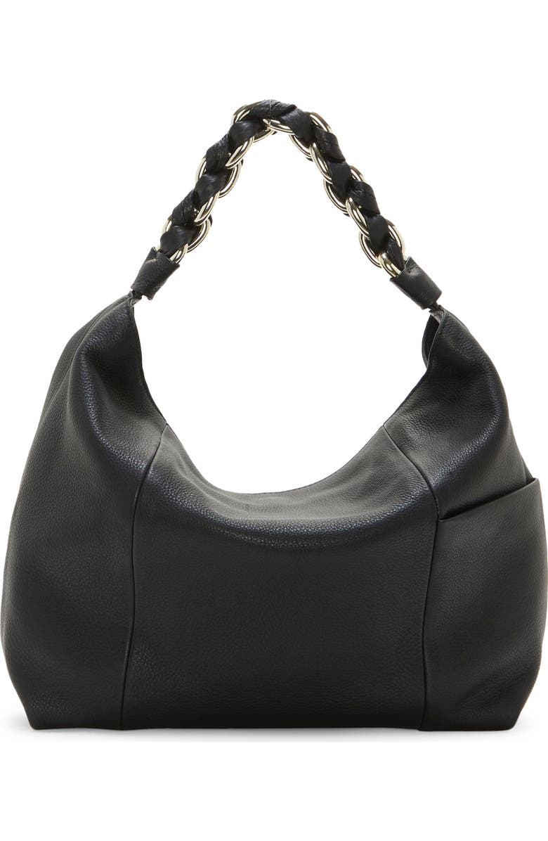 Vince Camuto Lyona Leather Hobo Bag, Alternate, color,