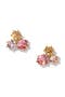 Natural Beauty Trio Crystal Stud Earrings