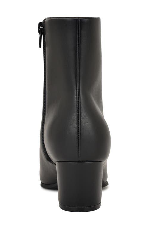 Nine West Serri Block Heel Bootie In Black
