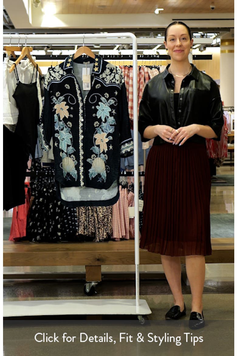 The Chrissy Long Sleeve Cover-Up Shirt video