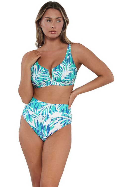 SUNSETS SUNSETS HANNAH HIGH WAIST BIKINI SWIM BOTTOMS