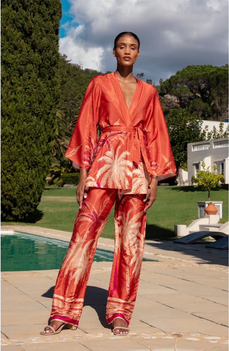 DIARRABLU Mini Kimono, Alternate, color, Coco Terracota