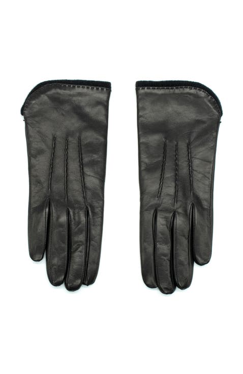 Leather gloves