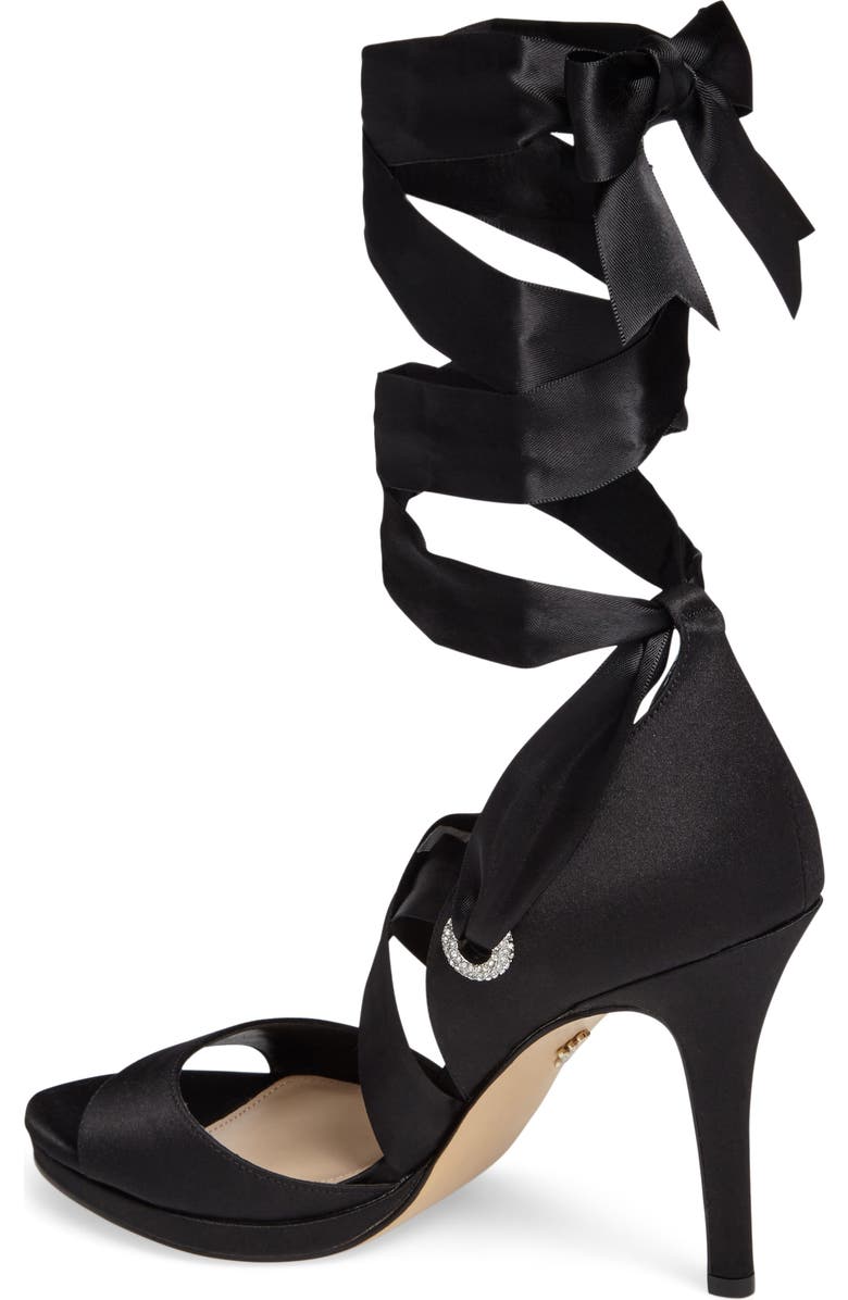 Nina Ramira Ankle Tie Sandal, Alternate, color,