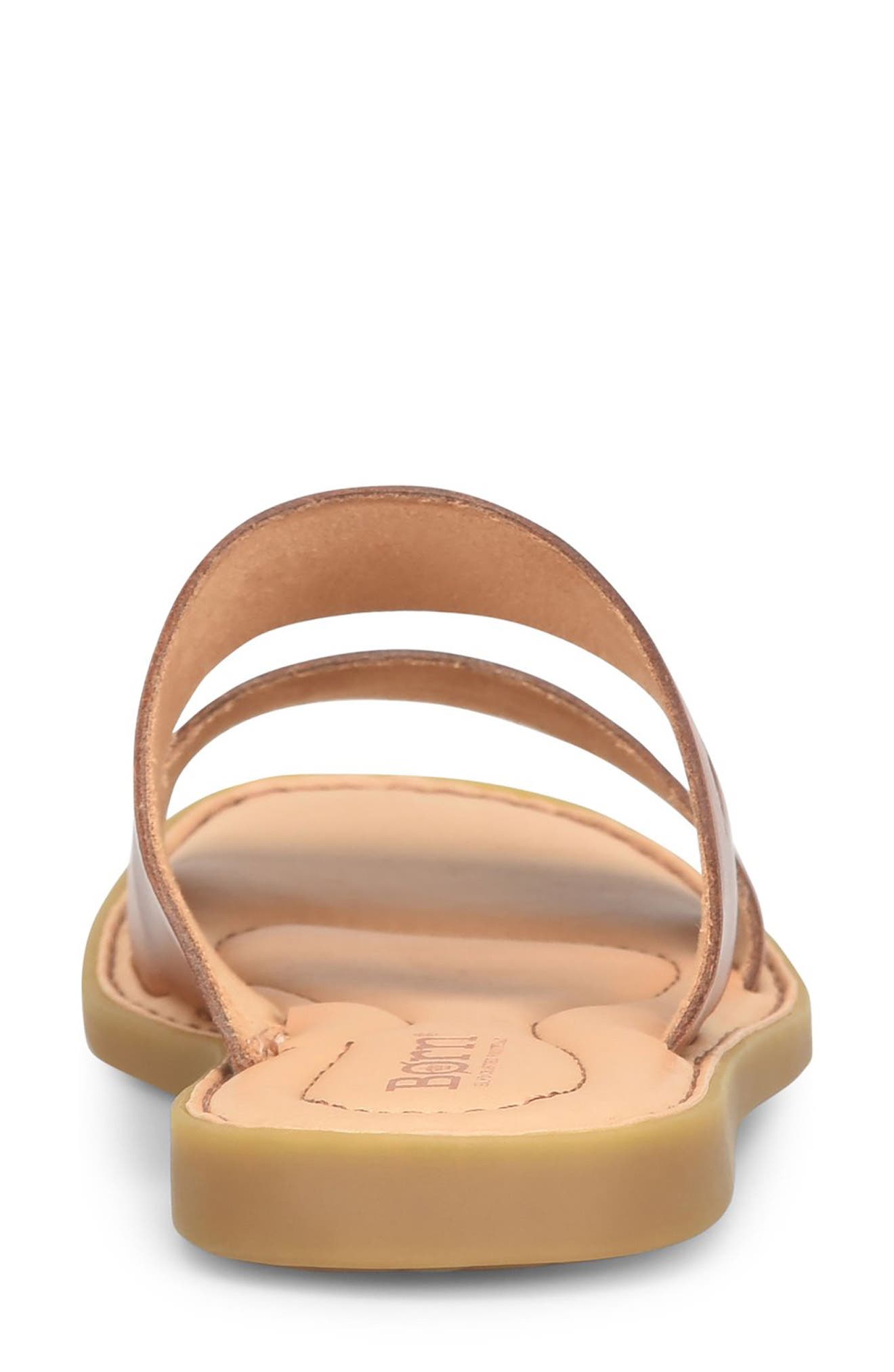 Børn Mika Sandal, Alternate, color, Brown Leather