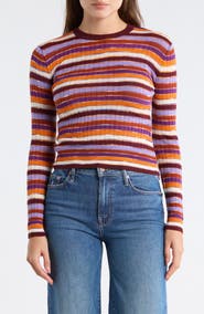 M Missoni Slim Stripe Sweater