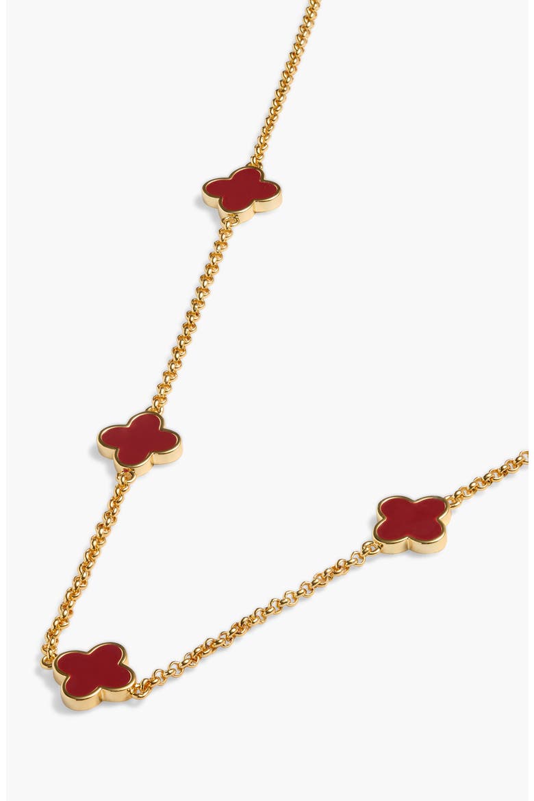 Signature Clover Collection I, Alternate, color, Gold-Tone Plated