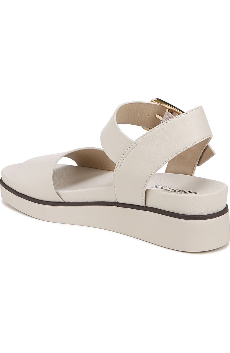 LifeStride Gillian Platform Sandal, Alternate, color, Bone