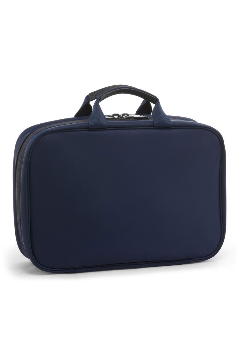 Madeline Cosmetics Bag, Alternate, color, INDIGO