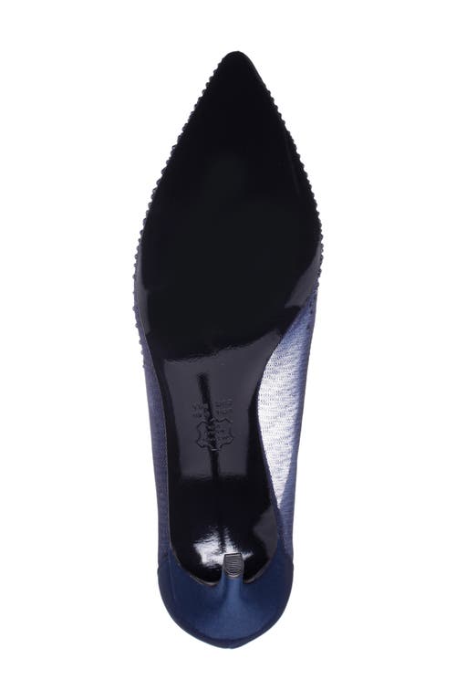 Nina Nalia Pointed Toe Pump In Navy
