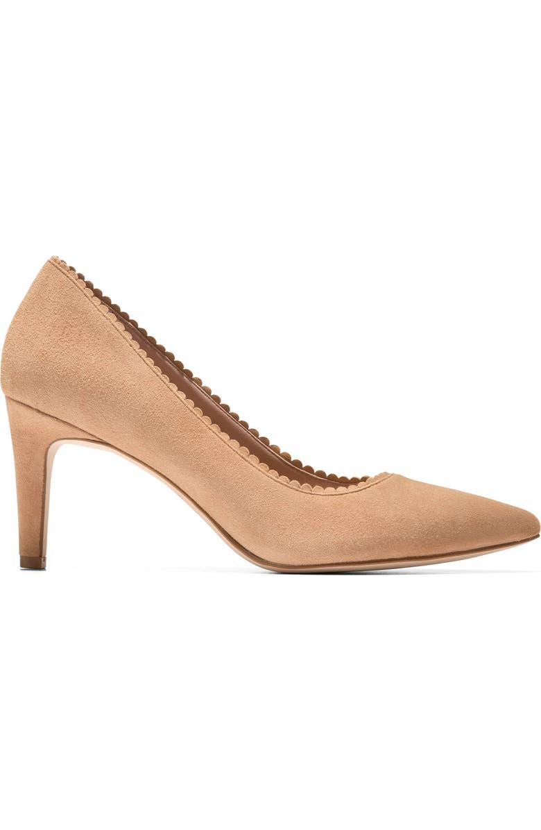 Cole Haan Bellport Pointed Toe Pump, Alternate, color, Blush Tan Suede