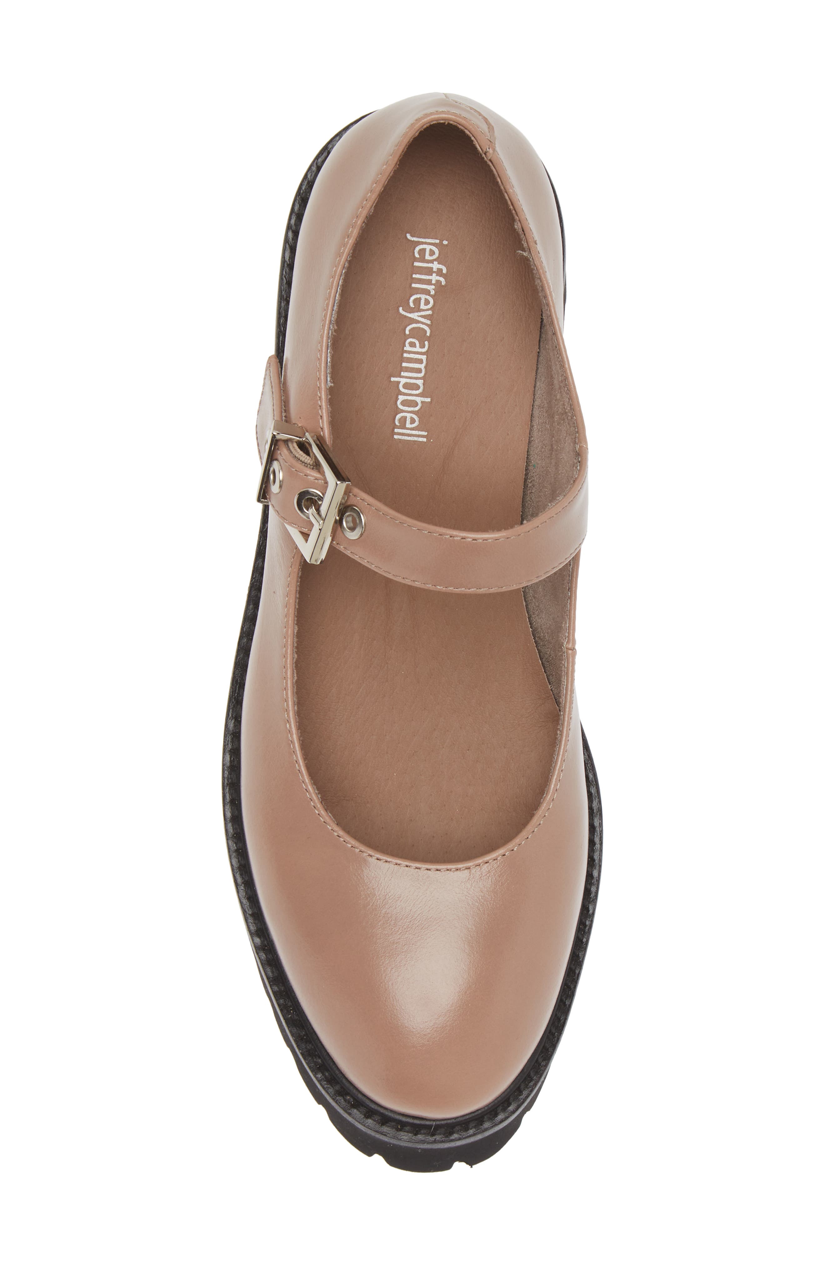 Mary Jane Platform Pump, Alternate, color, BEIGE BOX