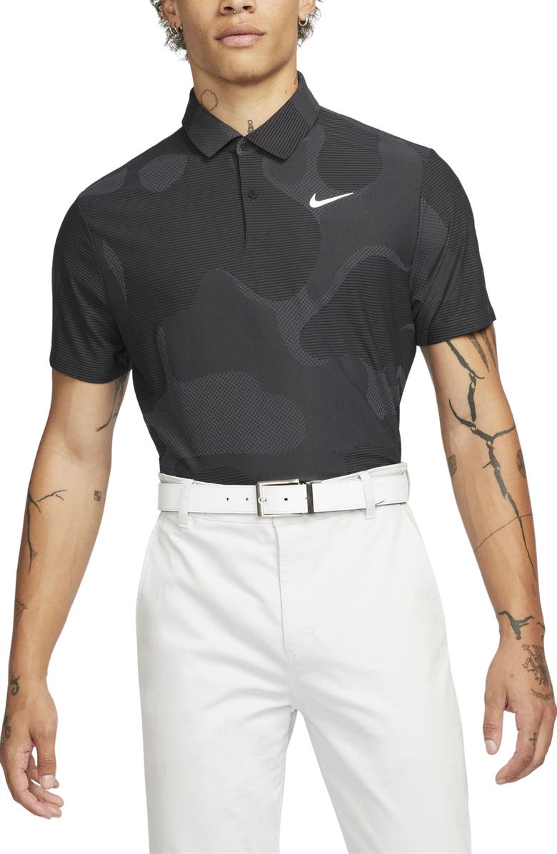 Nike Golf Dri-FIT ADV Tour Camo Golf Polo, Main, color, 