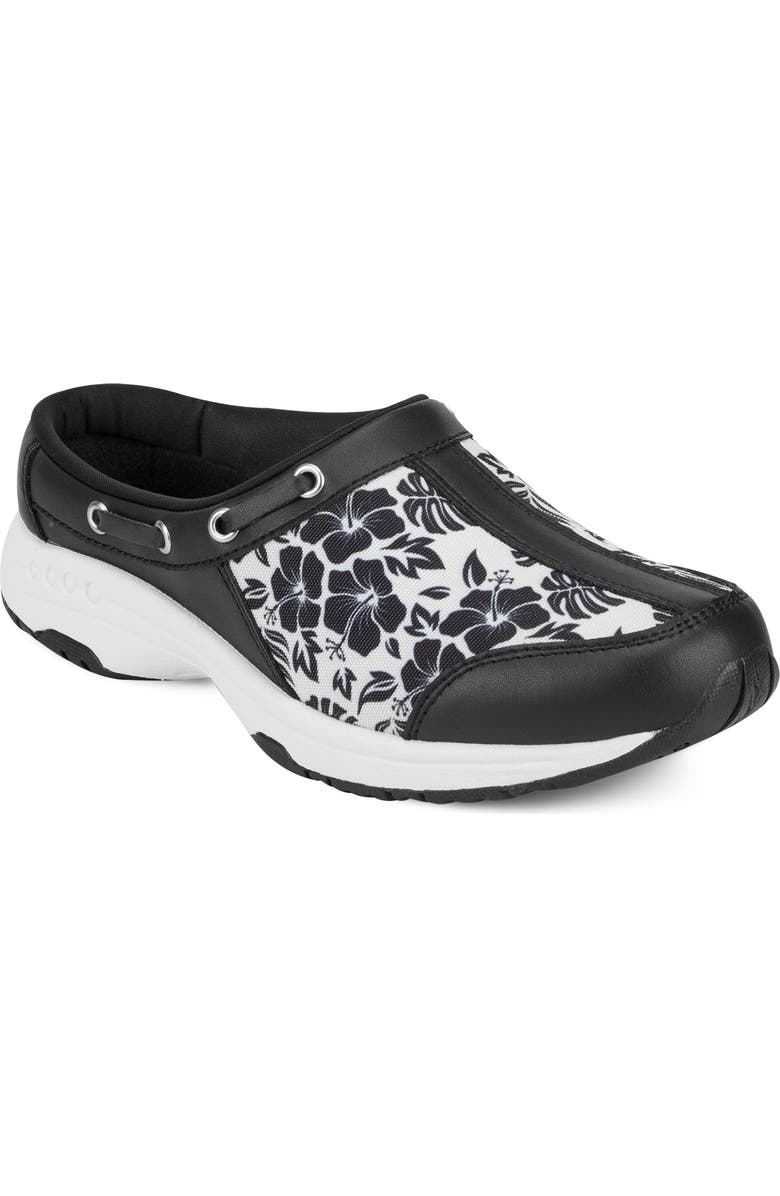 Easy Spirit Travelport Clog, Main, color, Black