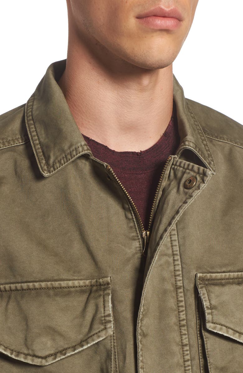 Treasure & Bond Waxed Cotton Field Jacket, Alternate, color, 