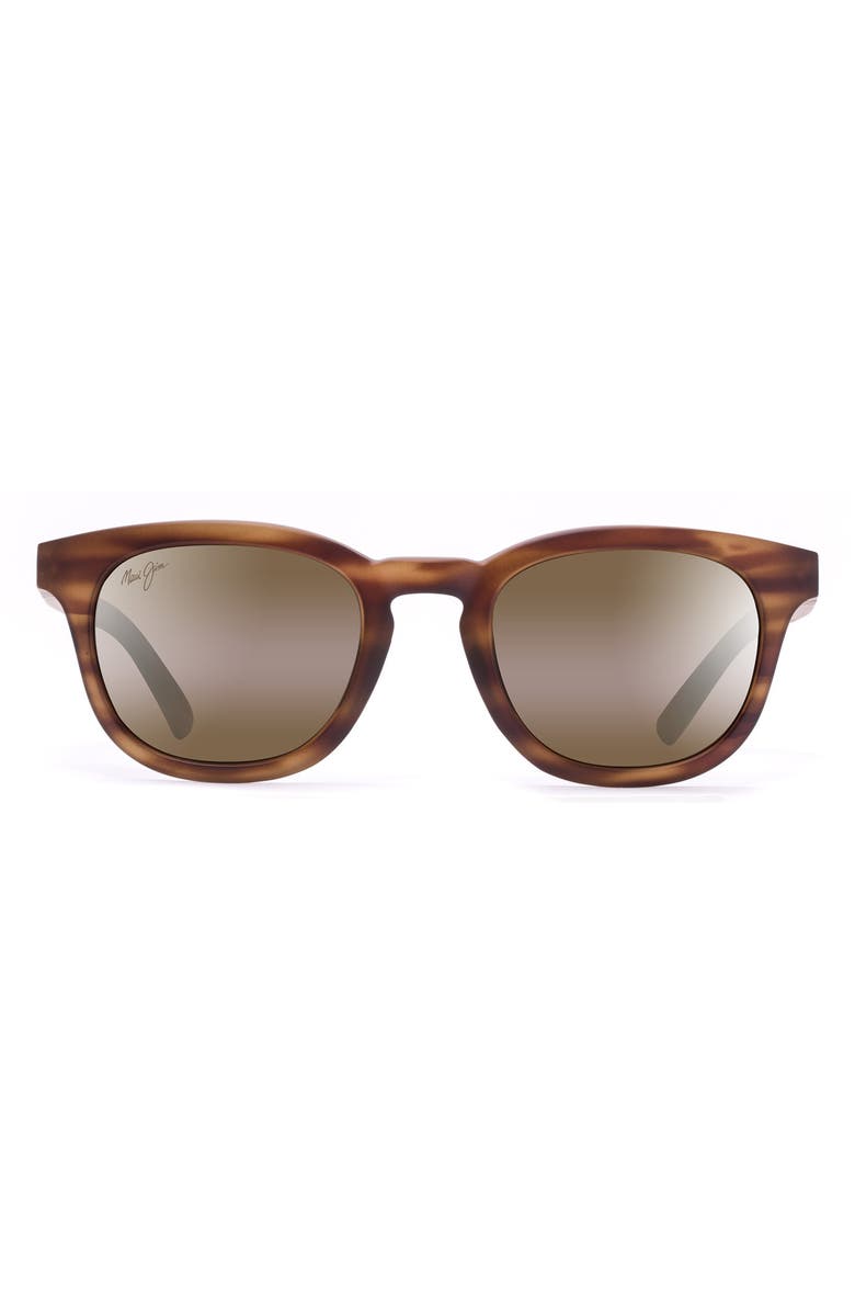 Maui Jim Koko Head 48mm Small PolarizedPlus2<sup>®</sup> Sunglasses, Main, color, Matte Tortoise/ Hcl Bronze