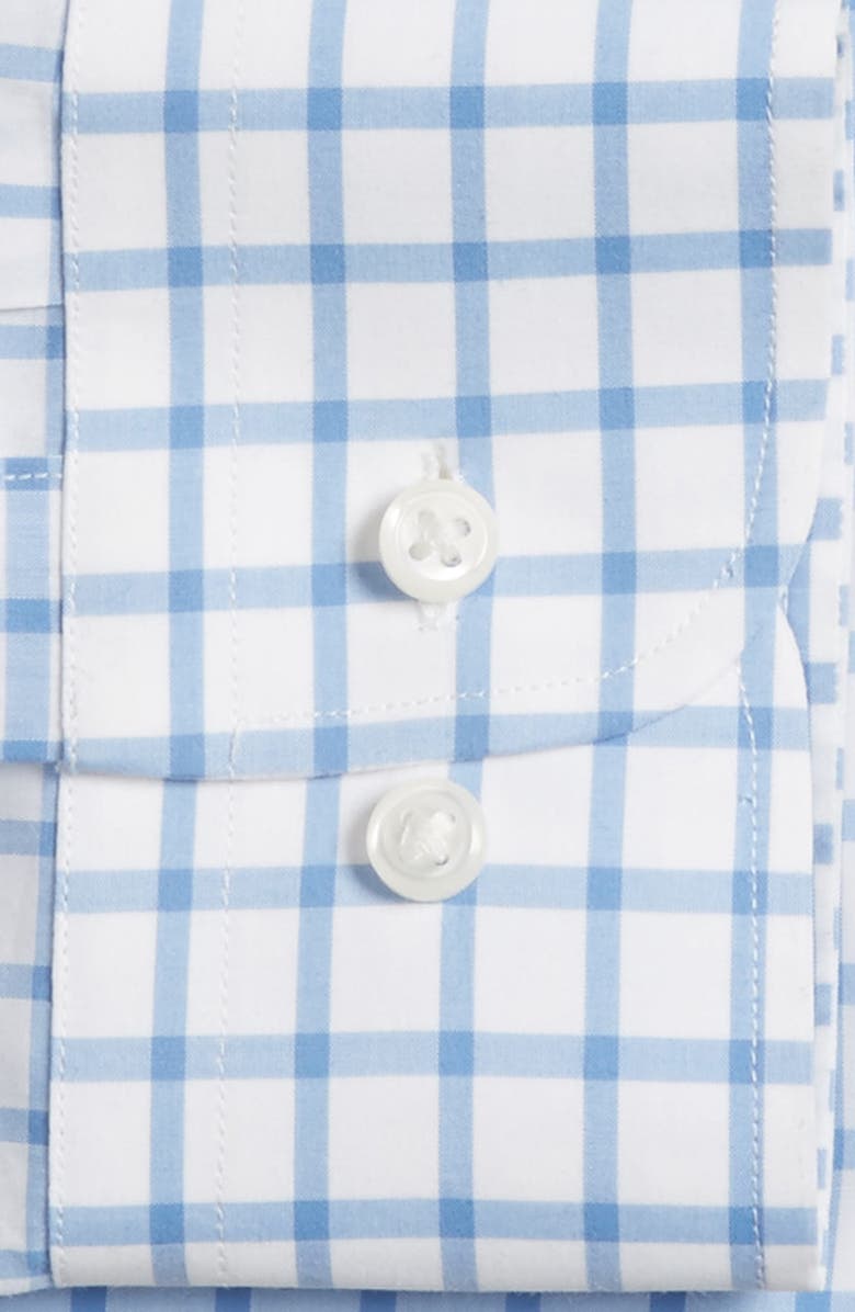 NORDSTROM MEN'S SHOP Trim Fit Check Dress Shirt, Alternate, color, 
